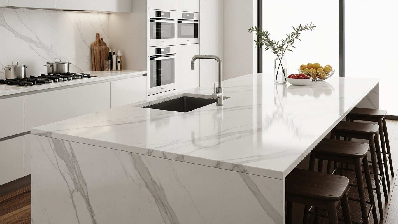 Porcelain countertop