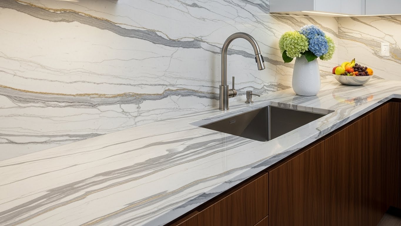 Quartzite countertop